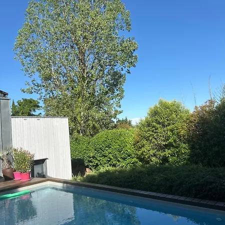 Duplex Terrasse & Piscine Privee - Vue -nature -proche Lyon Saint-Didier-au-Mont-d'Or